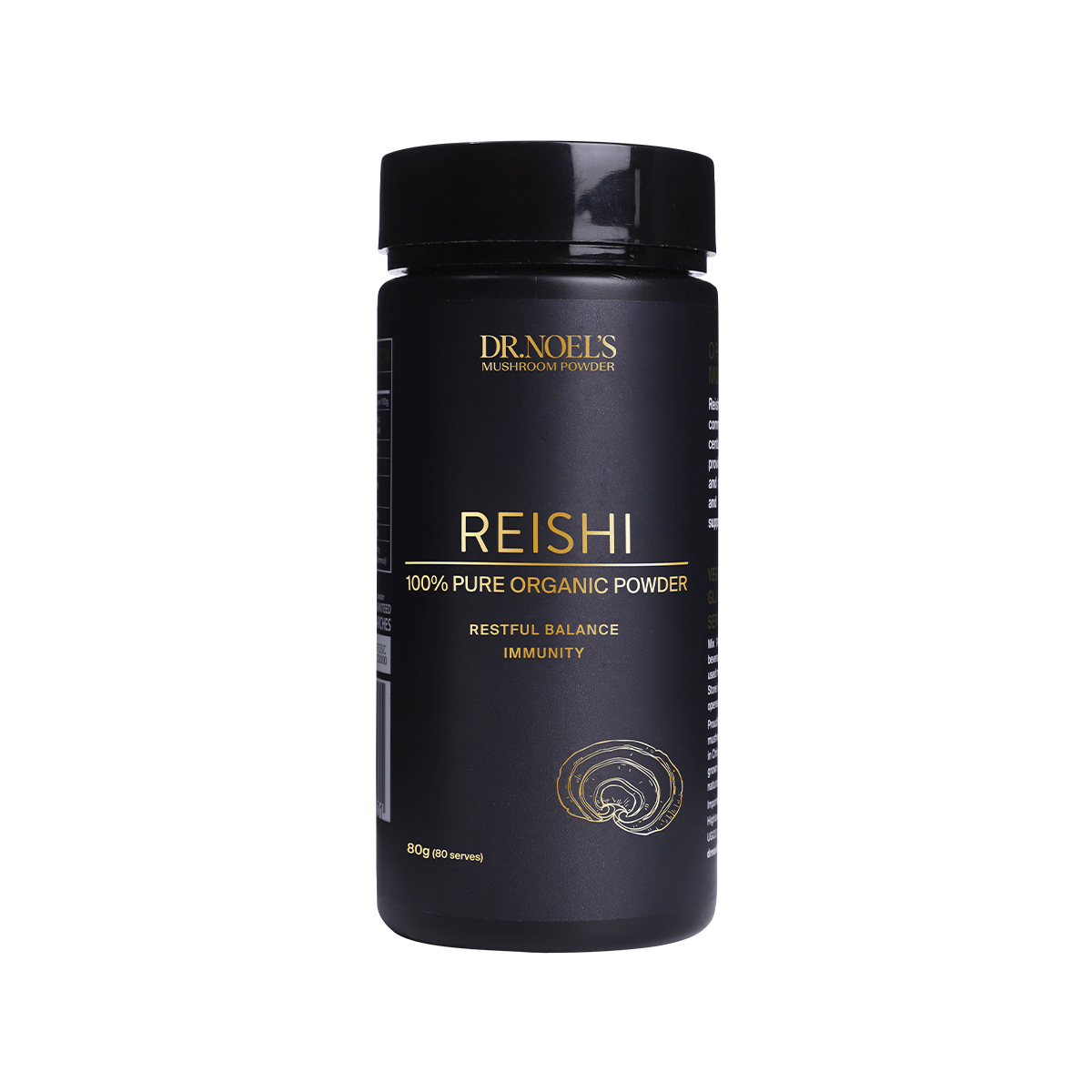 Reishi Mushroom Powder - Organic - 80g