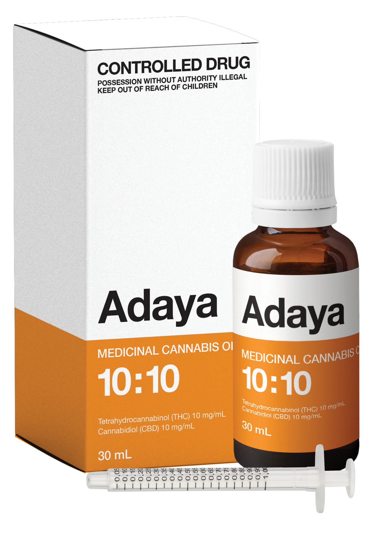 Adaya 10:10 Oil 30mL + (5 x 1mL Precise Dose Syringes)