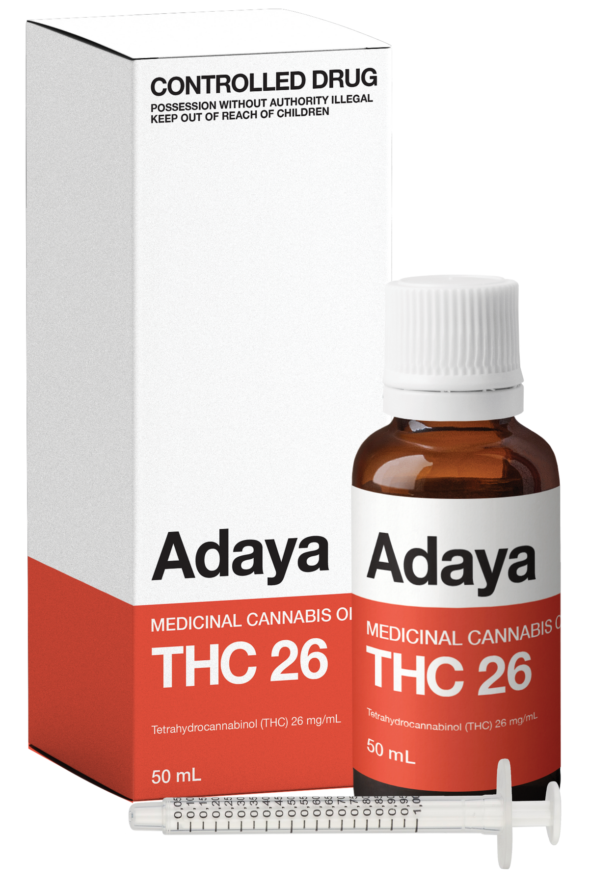 Adaya THC 26mg/mL 50mL